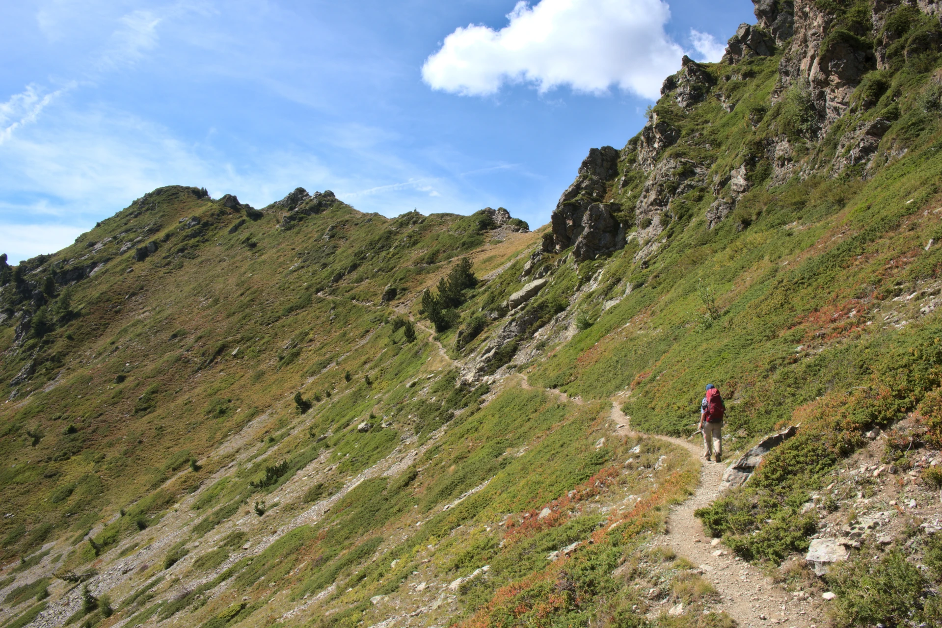 Der Col de Vaurze auf der grossen Écrins-Runde