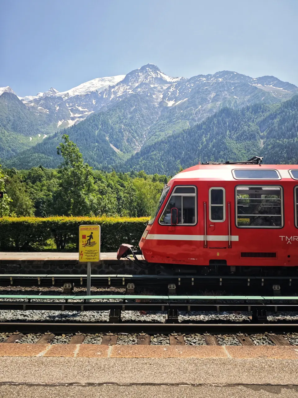 Mont-Blanc-Express-Zug