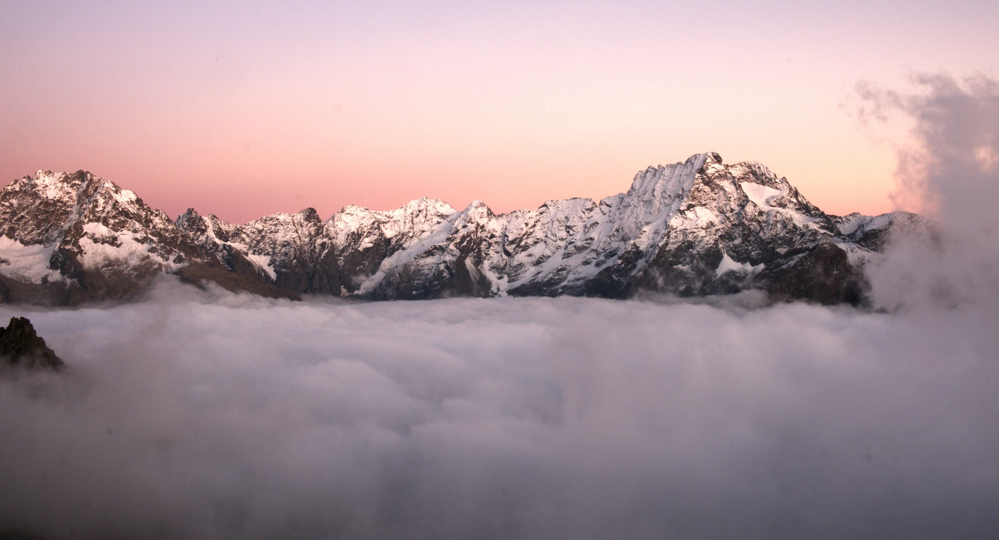Valgaudemar im Schnee
