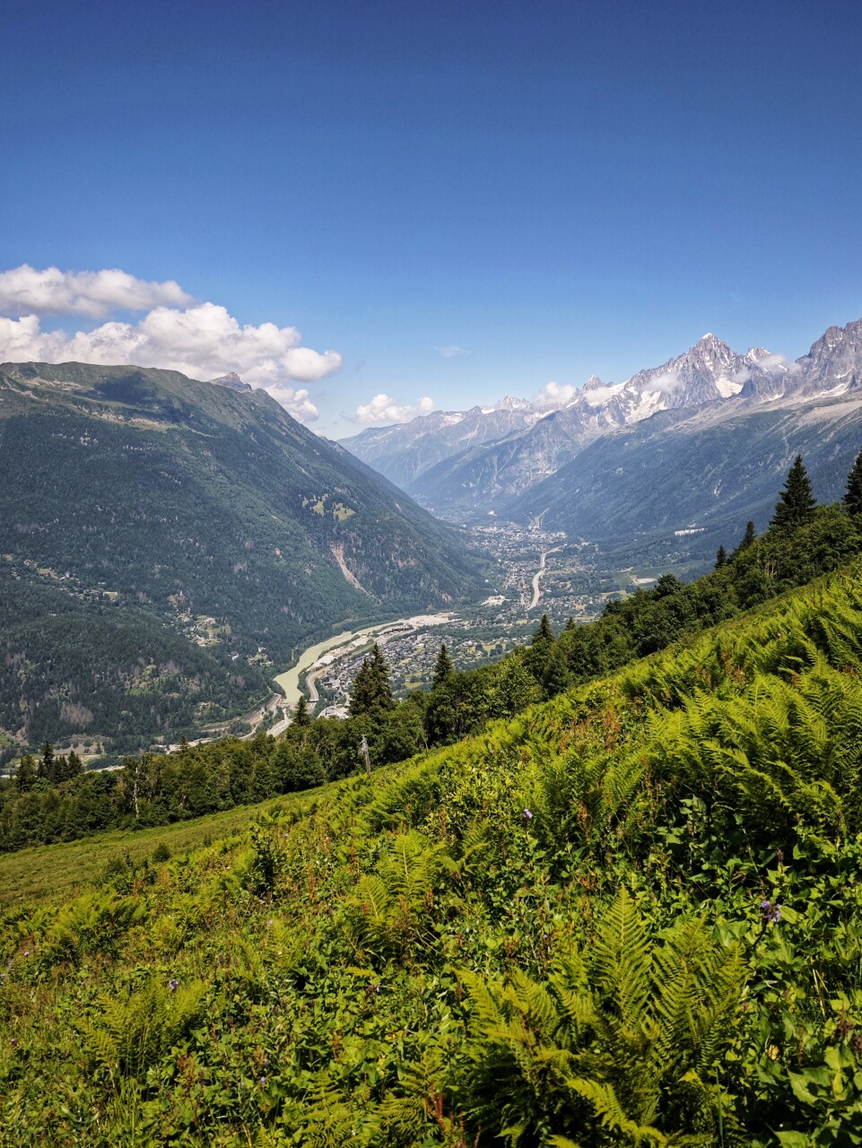 TMB Etappe 1: Les Houches nach Les Contamines, Col de Voza oder Col du Tricot?